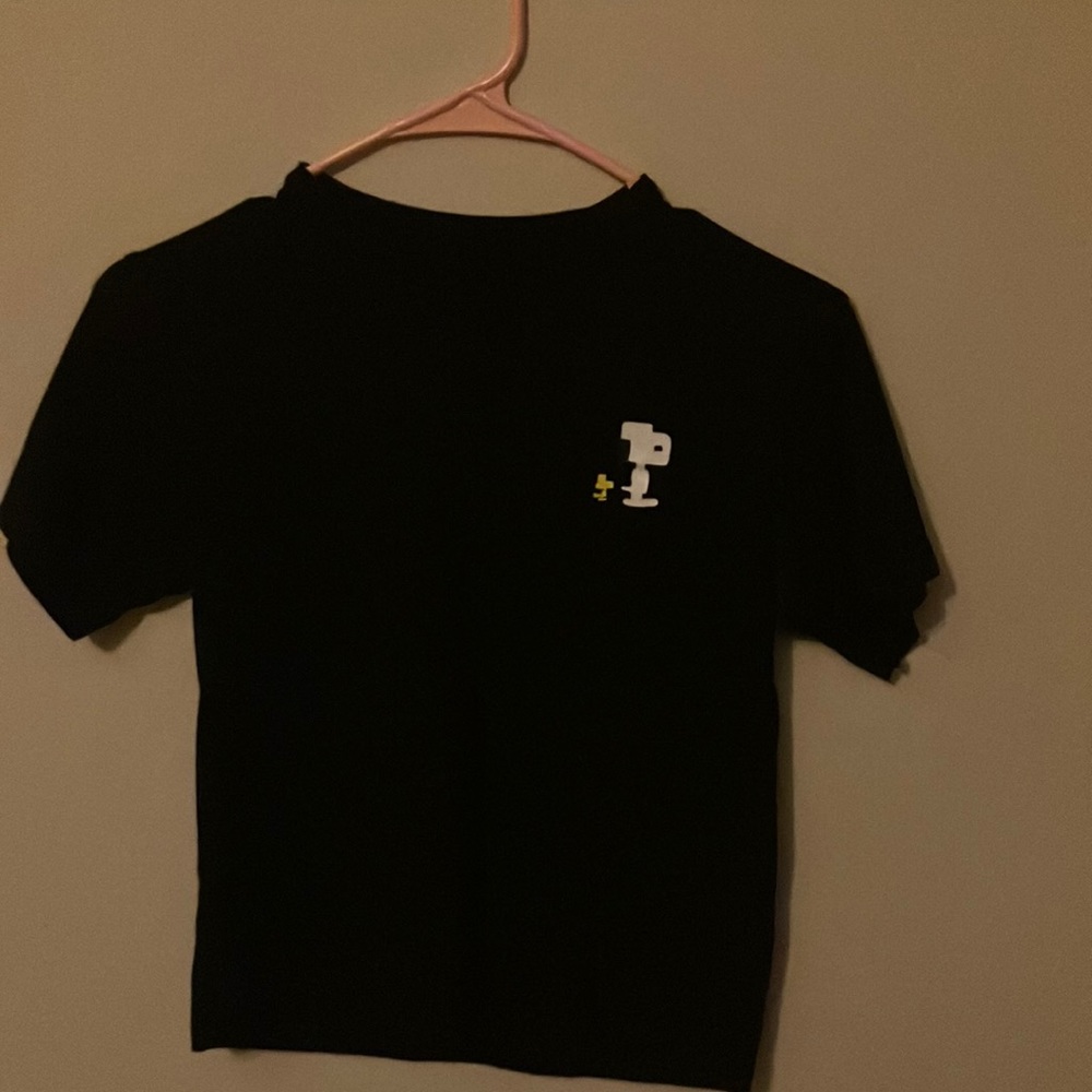 Brand Uniqlo solid black color
